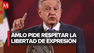 AMLO pide respeto a la libertad de expresión tras detención de Jalife [upl. by Till]