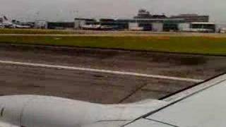 landing at Manchester airport flight from Larnaca Cyprus [upl. by Eizeerb]