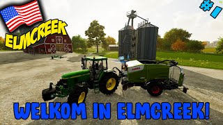 WELKOM IN ELMCREEK Farming Simulator 22 Elmcreek 1 [upl. by Kina259]