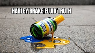 The Shocking Truth About Harley Davidson Brake Fluid [upl. by Ahusoj]