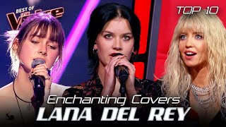 Magical LANA DEL REY Covers in the Blind Auditions of The Voice  Top 10 [upl. by Alsi]