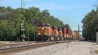 4K Railfanning the BNSF chillicothe sub 9223 [upl. by Uel]