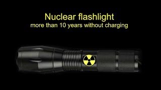 Free energy DIY Nuclear tritium LED flashlight [upl. by Khoury525]