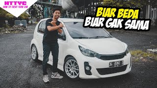 GUE SUKA KARENA GA PASARAN  FULL CONVERT MYVI  MODIFIKASI DAIHATSU SIRION [upl. by Hulbig]