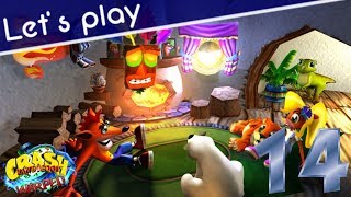 Crash Bandicoot 3 Warped PS1  lets play 100  partie 14 [upl. by Anaeda190]