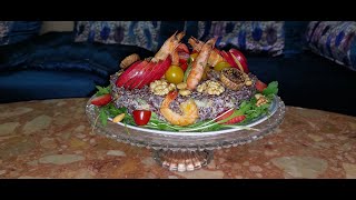 سلطة هماوية للضيوف على شكل طورطة بحشوة جديدة و سهلة التحضير [upl. by Ranger]