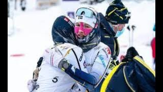 JuniorVm Skidor 2021 Stafett Damer Stepanova vs Sweden [upl. by Heger53]