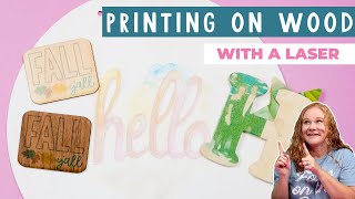 How to Print on Wood with the xTool M1 Ultra [upl. by Aicercal]