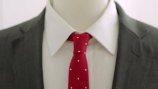 How to Learn to Tie a Necktie  Neckties amp Bow Ties [upl. by Anerehs]