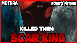 7 Titans SCAR KING KILLED in Godzilla x Kong The New Empire ☠️ [upl. by Xavler]