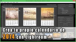 433 Crea tu propio calendario de 2014 desde Lightroom [upl. by Myles]