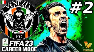 WE SIGNED AN ITALIAN LEGEND🔥🇮🇹  FIFA 23 Venezia RTG Career Mode EP2 [upl. by Aryamo]