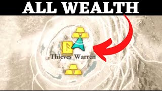 Thieves Warren AC Valhalla ALL WEALTH Key Ability Book of Knowledge The Vellum Assassins Creed [upl. by Arrakat64]