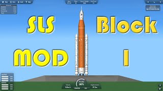 SLS Artemis Block 1 Reveal  Custom Parts in Spaceflight Simulator [upl. by Ru]