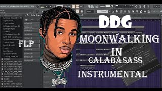 DDG  Moonwalking In Calabasas INSTRUMENTAL  free Flp [upl. by Elijah]