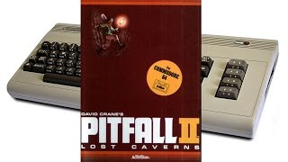 Pitfall II  Lost Caverns Commodore 64GameplayFull HD  Activision  1984 [upl. by Tahpos]