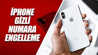 iPhone’da Gizli Numara Engelleme Nasıl Yapılır [upl. by Samled]