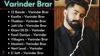 Varinder Brar New Songs  New Punjabi Songs Jukebox 2023  Best Varinder Brar Punjabi Songs  New [upl. by Shreeves772]