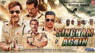 Official Singham 3 Trailer  Ajay Devgn  Akshay Kumar  Ranveer Singh  Rohit Shetty  Concept [upl. by Eicrad]