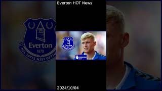 Branthwaite injured again Everton face battle ahead of Newcastle  report [upl. by Hayse]