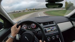 2018 Jaguar EPACE P250 SE AWD  POV Sunrise Drive Binaural Audio [upl. by Allicserp]