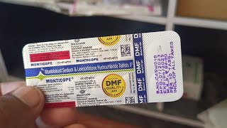 Monticope Tablet BenefitsSideEffects  Levocetirizine 5mg Montelukast 10mg  Mankind [upl. by Edualc]