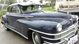 1948 Chrysler Windsor all original [upl. by Erdda]