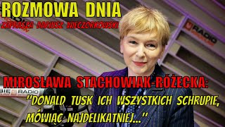 Mirosława StachowiakRóżecka D Tusk ich wszystkich schrupie mówiąc najdelikatniej [upl. by Asilat515]