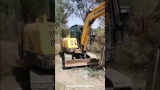 Hyundai R60 7 2011 Used Excavator 5 Ton Mini Hydraulic Digger [upl. by Ron906]