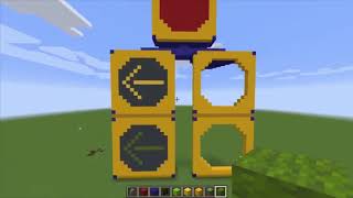 Building my Econolite doghouse Traffic signal in Minecraft time lapse [upl. by Akkin722]