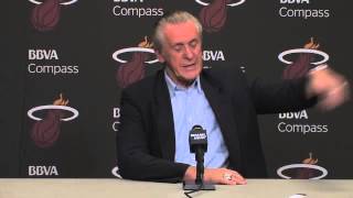 Pat Riley postseason press conference Part 1 [upl. by Ynnahc]