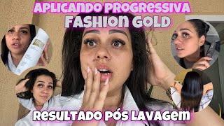 PROGRESSIVA FASHION GOLD ALISA É BOA Como aplicar progressiva FASHION GOLD em casa PASSO A PASSO [upl. by Ttirrem291]