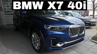 2020 BMW X7 40i I Phytonic Blue [upl. by Pas]