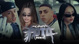 MESITA NICKI NICOLE EMILIA TIAGO PZK  UNA FOTO REMIX Video Oficial [upl. by Haimerej]