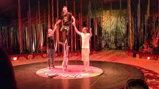 Giffords Circus 2019 Tweedy the Clown on a Unicycle [upl. by Quince]