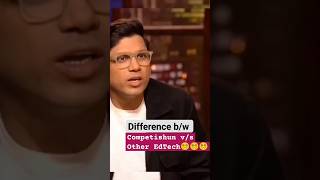 Mohit Tyagi Said about Competishun vs other EdTech🤩In shark tank India shorts sharktankindia [upl. by Sollows]