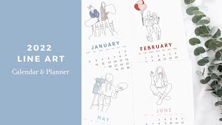 How to Make a Printable Calendar on Canva [upl. by Oicaro]