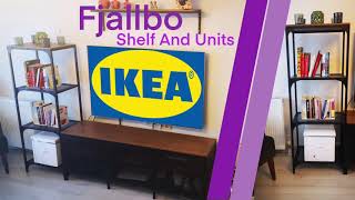 Ev Dekorasyonu  IKEA FJÄLLBO Shelving Unit for Living Room [upl. by Velick]