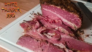 Homemade Pastrami  How To Make Pastrami From SCRATCH [upl. by Hctub]