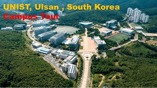 UNIST  South Korea  Campus tour Ulsan National Institute of Science amp Technology [upl. by Strain]