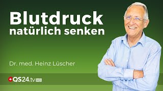 Bluthochdruck senken ohne Betablocker  Dr med Heinz Lüscher  Naturmedizin  QS24 [upl. by Arekahs]