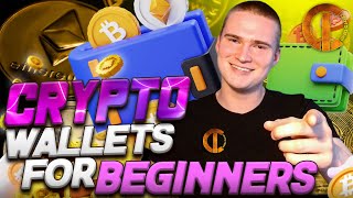 Crypto Wallets For Beginners 🔥 Which is the most safe crypto wallet [upl. by Aynotak74]