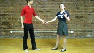 Toronto Dance Lessons Rock n Roll Steps  Basic Turns [upl. by Zulema]