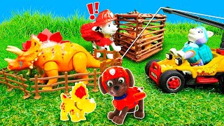 Spielzeug Video für Kinder  Paw Patrol auf Deutsch Rubble hat eine Zeitmaschine gebaut [upl. by Annehs]