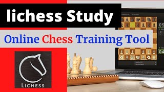 Lichess Study  Lichess Study Tutorial to Teach chess online  Lichess study feature Explained [upl. by Mloclam]