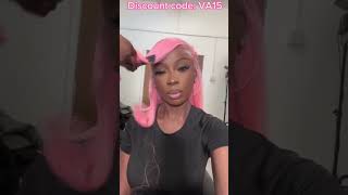 Pink Barbie Doll🎀Precolored Lace Frontal Wig  Butterfly Braids Install [upl. by Sidwel]