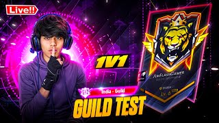 FREE FIRE LIVE 😎 1v1 GUILD TEST  TEAM CODE GIVEAWAY  freefirelive gyangaming nonstopgaming [upl. by Mulac347]