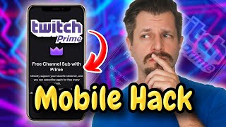 How To Subscribe With Twitch Prime On Mobile  iOS amp Android [upl. by Naol315]