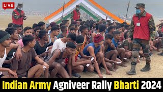 Indian Army Agniveer Rally Bharti 2024  Army Bharti 2024  Agniveer Army Physical Test 2024 [upl. by Keenan632]