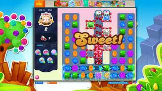 Candy Crush Saga Level 6511  NO BOOSTERS  SKILLGAMING ✔️ [upl. by Uoliram]